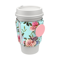 PopThirst Cup Sleeve Retro Wild Rose, PopSockets