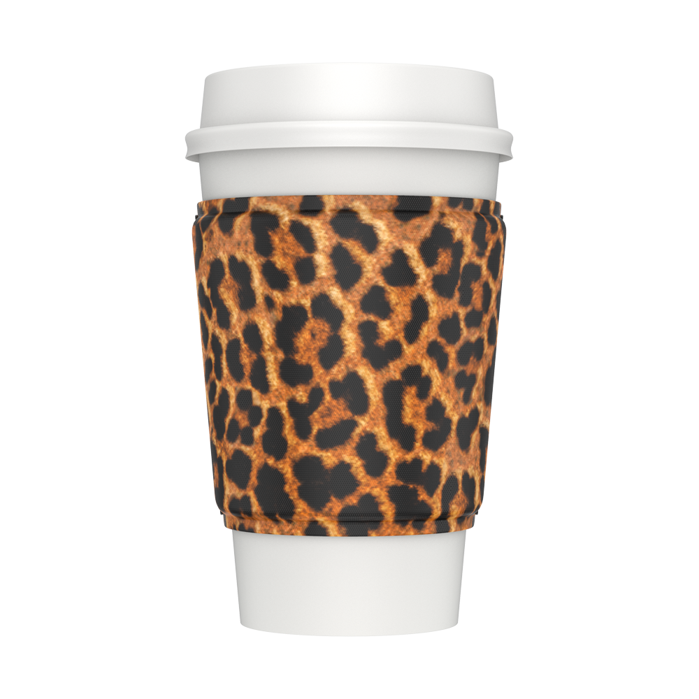 PopThirst Cup Sleeve Leopard Prowl, PopSockets