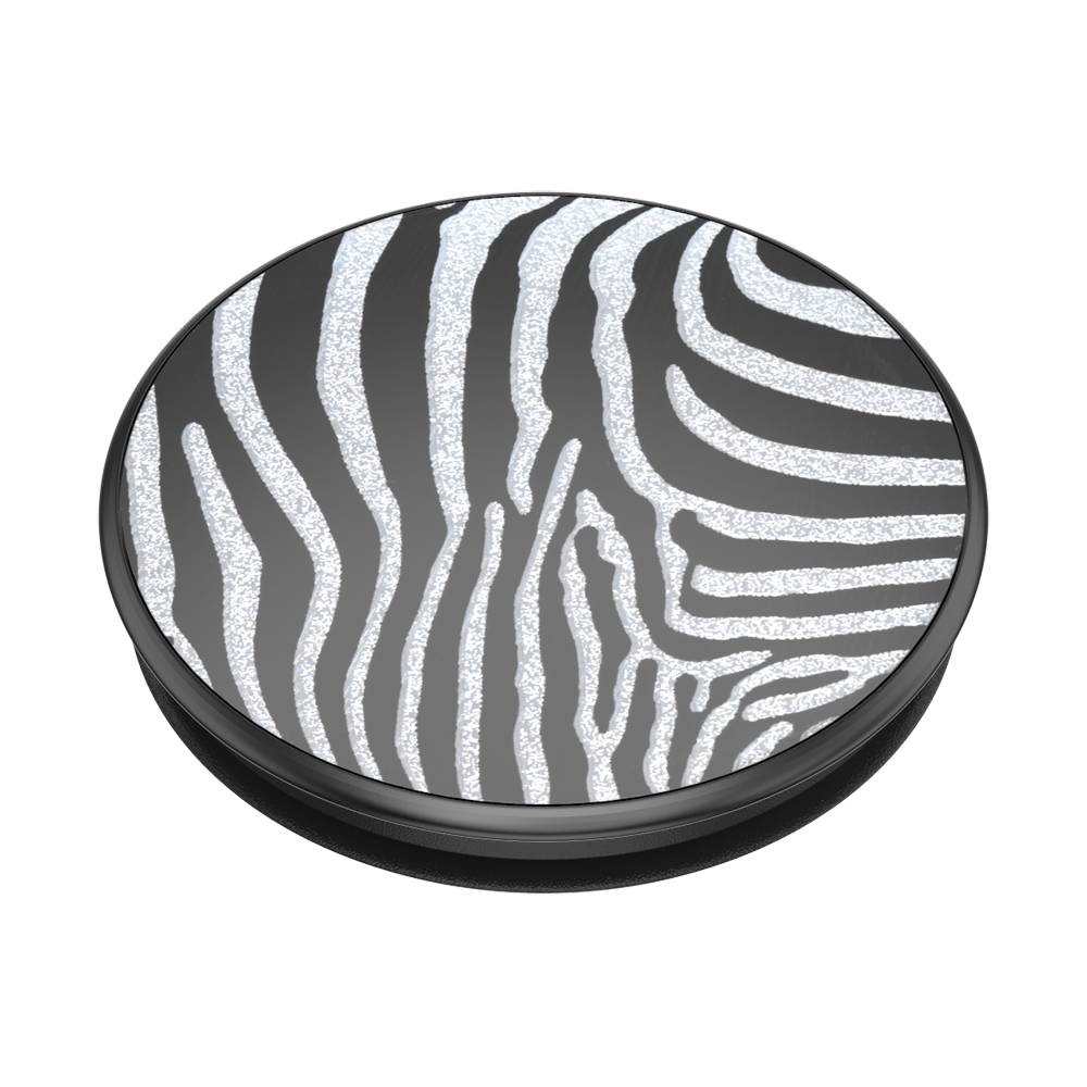 Embossed Metal Zebra, PopSockets