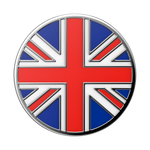 Enamel British Flag, PopSockets