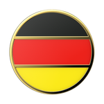 Enamel German Flag, PopSockets