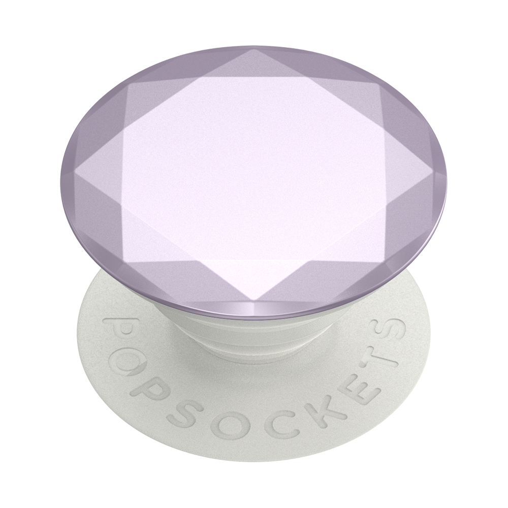 Metallic Diamond Lavender, PopSockets