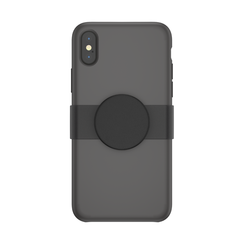 PopGrip Slide iPhone 11 Pro Max Black Haze, PopSockets