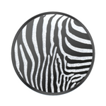 Embossed Metal Zebra, PopSockets